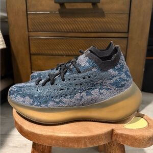 Yeezy Blue and Black Sneakers